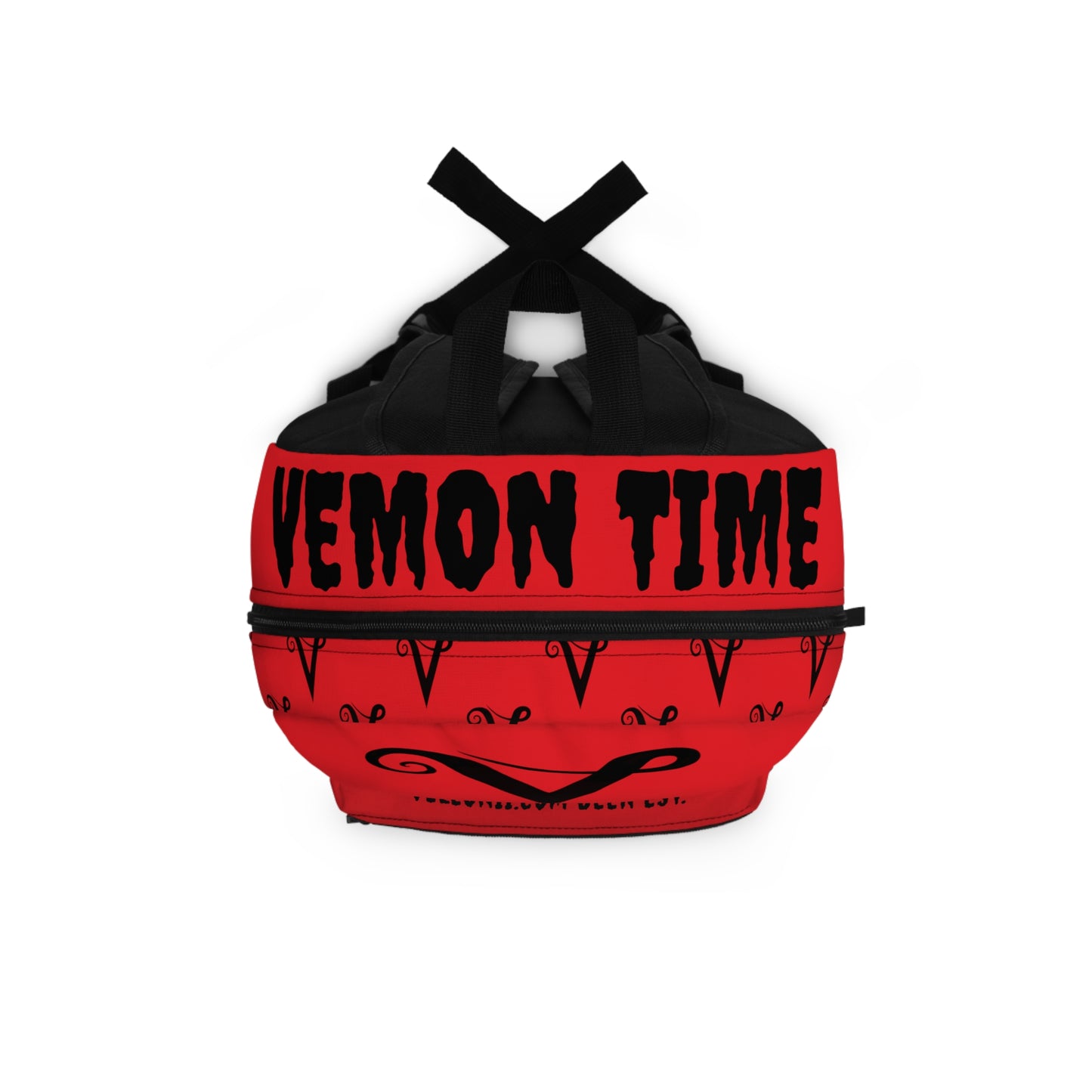 Vemon Time Backpack - All red with black