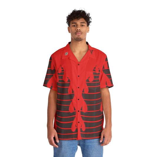 Y2K Vemon flames Men's Hawaiian Shirt