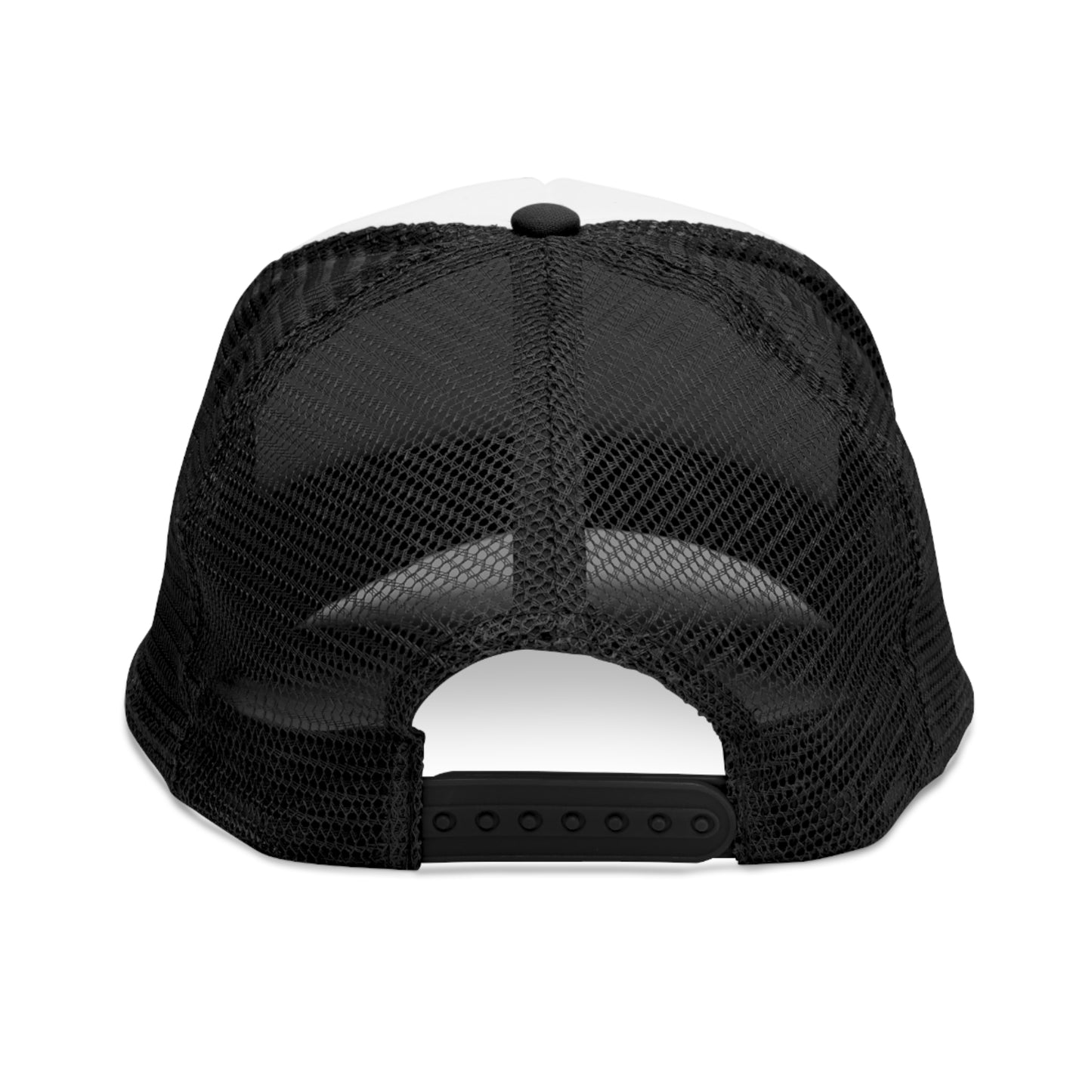 V Logo Mesh Snapback in Black or Red