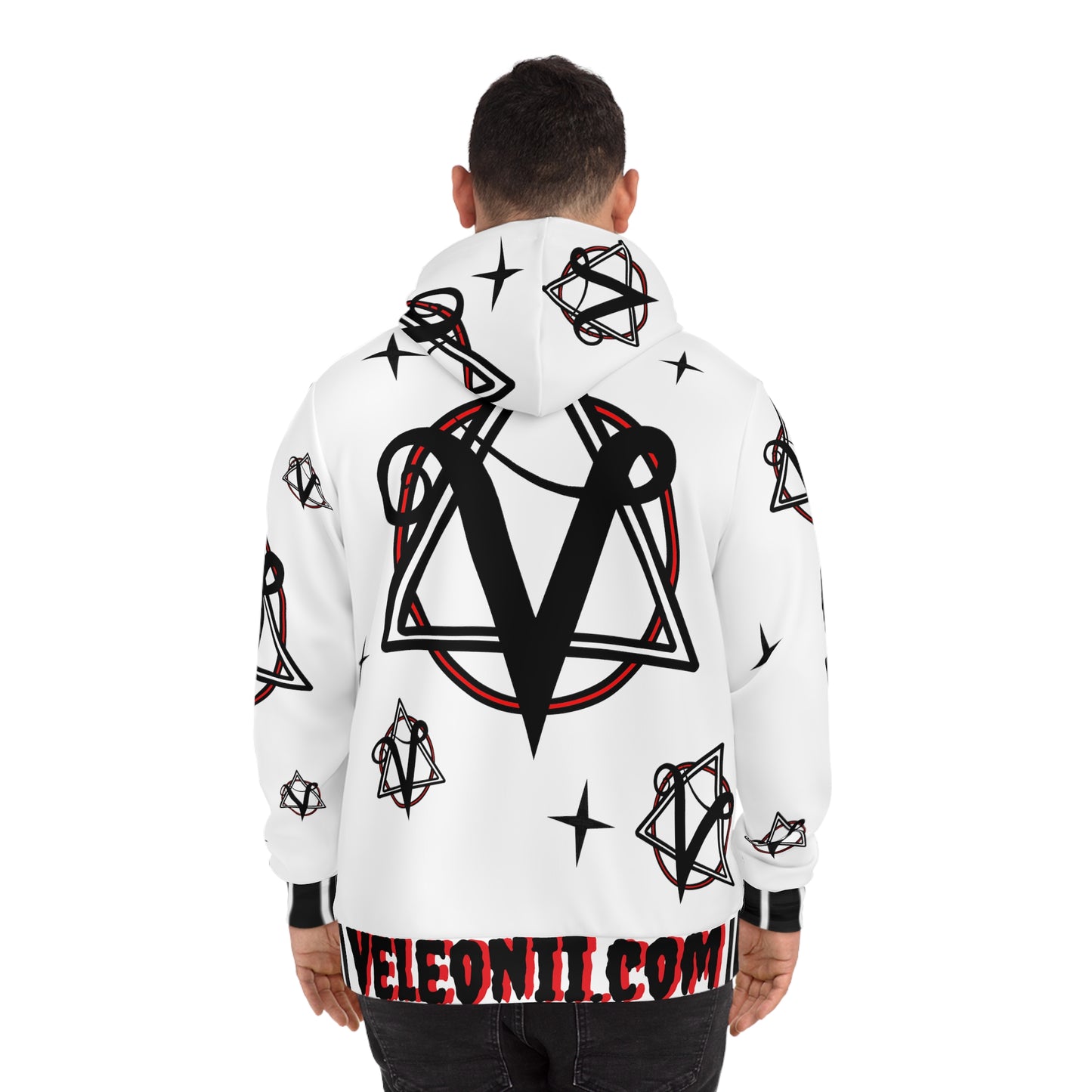 Velegram White Unisex Hoodie