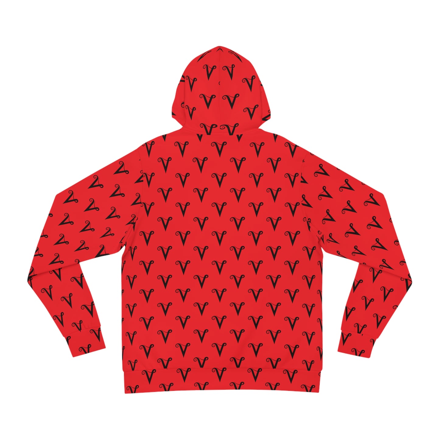 V Logo Unisex Hoodie