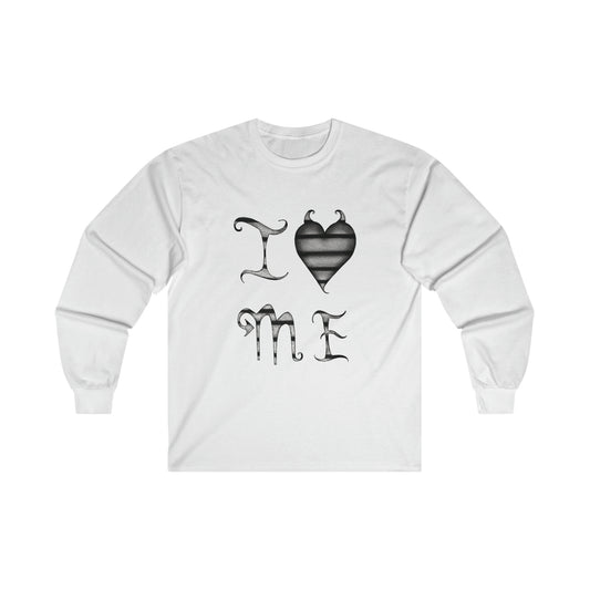 New goth "iheartme" Ultra Cotton Long Sleeve Tee