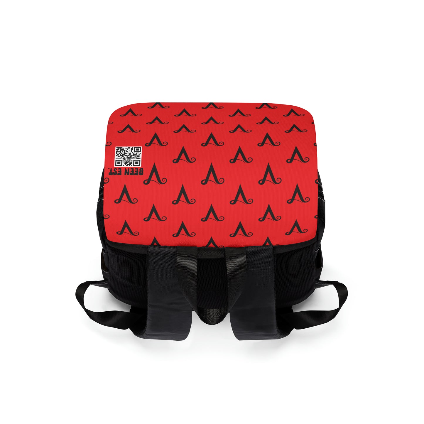 Vemon Time Red & Black Gothic Shoulder Backpack