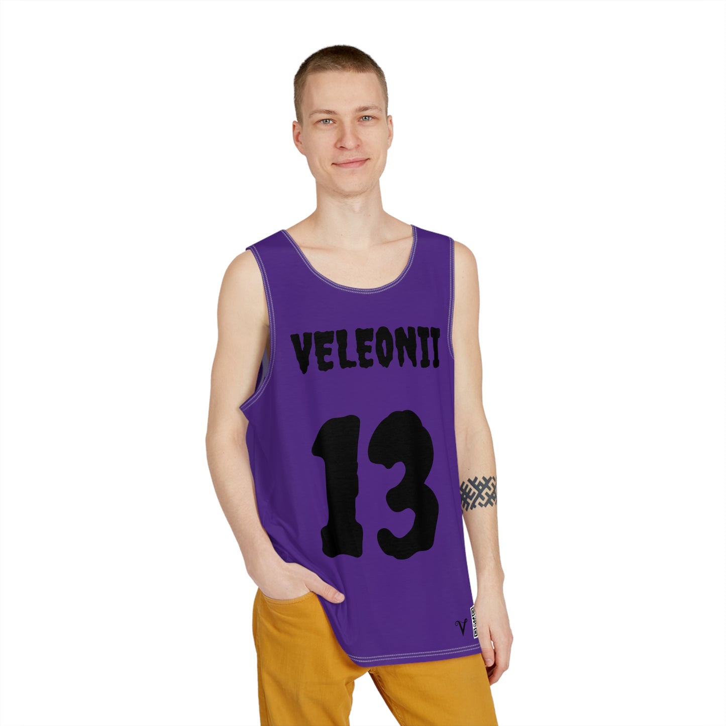 Vemon Time "13" Men's Polyester Tank
